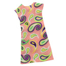 Handmade 12inch Fashion Girl Doll Casual Outfits Printed Dress Clothes for Monster High School Girl Doll Clothing