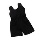 Black Vest Top Pants Suit for 18 inch American Girl Our Generation Dolls Casual Clothes
