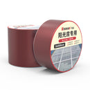 Hilda 5x500cm Aluminum Foil Butyl Rubber Tape Self Adhesive Tape Sun Room Color Steel Tile Concrete Tape