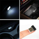 Mini USB LED Car Interior Floor Decoration Light Atmosphere Lamp Blue/Purple/Red/White