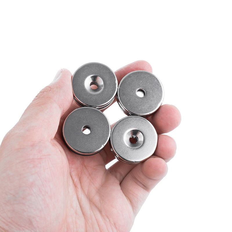 10pcs 30x5mm Countersink Ring Magnets 5mm Hole Rare Earth Neodymium Magnet