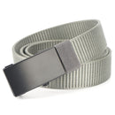 AWMN 125cm Nylon Waist Leisure Belts Zinc Alloy Quick Release Inserting Buckle Tactical Belt