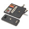 CaseMe PU Leather Multifunctional Detachable Zipper Wallet Hook Case For Samsung Galaxy S8