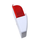 Mini Strobe Siren Sound Alarm Lamp Flashing Red Blue Indicator Light Wired 12V 24V 220V 110DB