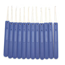 DANIU 12pcs Unlocking Lock Pick Set Key Extractor Tool with Blue Practice Padlock Lock Pick Tools