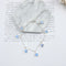 Trendy Luminous Blue Star Anklet Foot Chain Barefoot Sandal Beach Jewelry Bracelet Gift for Women