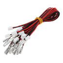 Dual Players Red PC USB Encoders Double Joysticks Push Buttons DIY Set Kit Arcade Game controller