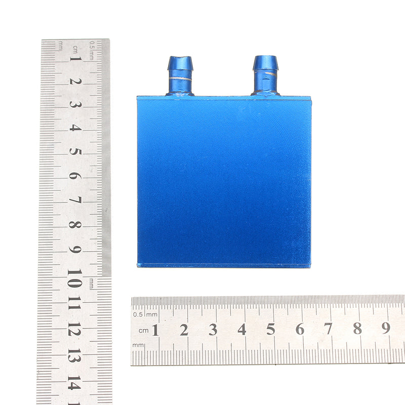 62x62MM Aluminum Water Cooling Block Heat Exchanger For Large Area Semiconductor Cooling Plate