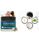 Natural Organic Activated Coconut Charcoal Teeth Whitening Powder Teeth Stains Removal Dental Care