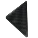 4pcs Anti Slip Coner Rubber Mat Trangle Non Slip Carpet Skid Grippers Rug