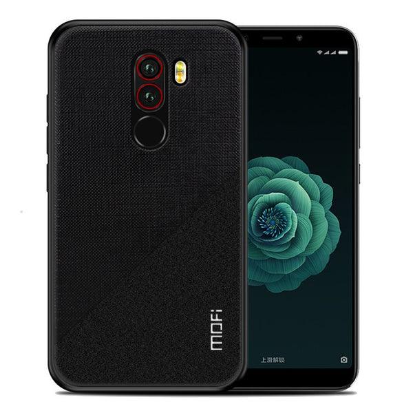 Mofi Shockproof Anti-slip PC + TPU Back Cover Protective Case for Xiaomi Pocophone F1