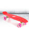 22'' LED Light Up Fish Skateboard 4 PU Wheel Single Warping Board Teenagers Kids Skateboard