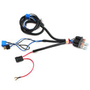 H4 Relay Harness Wire Halogen Ceramic Controller Socket Plugs Kit For Headlights
