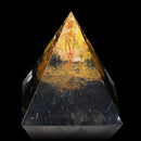 Orgone Pyramid Energy Generator Tower Home Reiki Healing Crystal 60x56x56mm Decorations