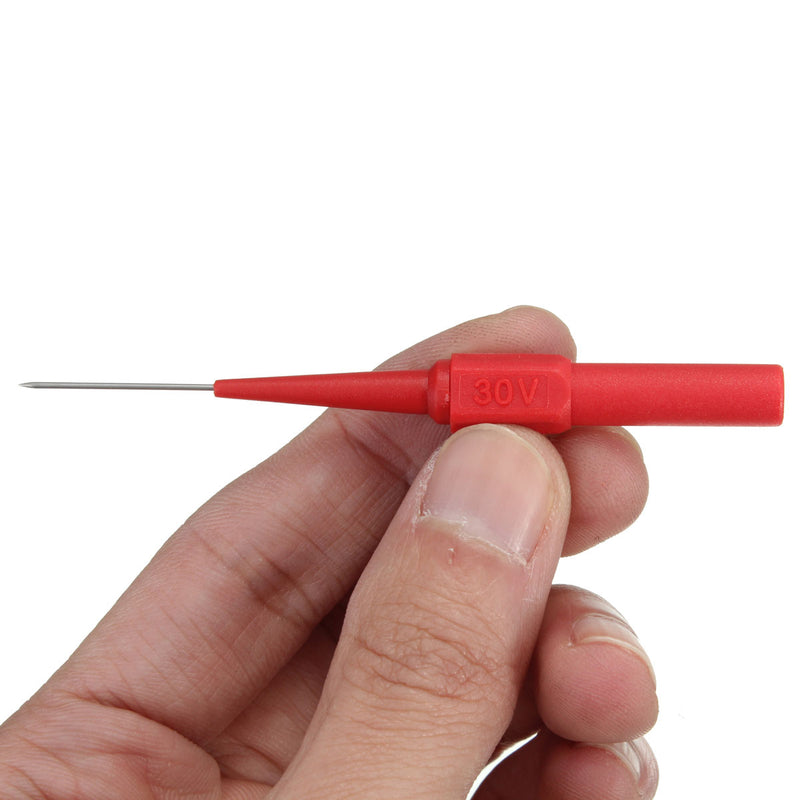 3pcs DANIU Insulation Piercing Needle Non-destructive Multimeter Test Probe Red/Black