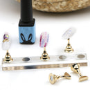 Acrylic Nail Tip Practice Display Holder Stand Nail Art Salon Pillar Manicure Tools