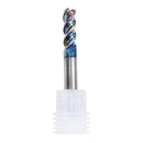Drillpro 3-10mm DLC Colorful End Mill For Aircraft Aluminum Upgrade Milling Cutter CNC Machine Tool