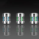 ROVYVON Ti Walker EDC Titanium Bead Blade Beads Lanyard Pendant Umbrella Rope Pendant EDC Titanium Bead