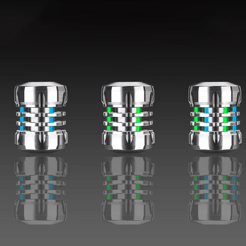 ROVYVON Ti Walker EDC Titanium Bead Blade Beads Lanyard Pendant Umbrella Rope Pendant EDC Titanium Bead