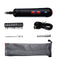DC3.6V Mini Electric Screwdriver Set 320rpm Straight Handle Screw Driver USB Rechargeable Power Tool