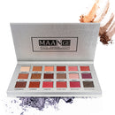 MAANGE 18 Colors Eye Shadow Palette Mermaid Smokey Eyes Makeup Matte Powder Natural Cosmetic