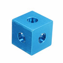 Machifit Three Way Cube Connector for 2020 V-slot Aluminum Extrusions Profile Blue
