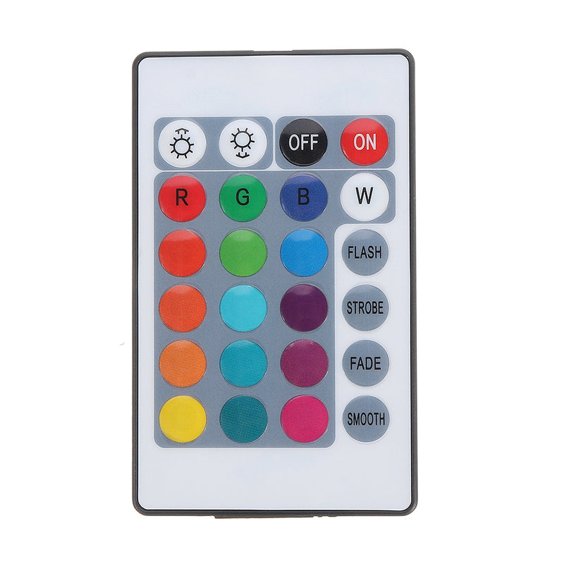 Smart WiFi Voice Control RGB Dimmer Controller + 24Key IR Remote for LED Strip Light Work With Alexa DC5-24V