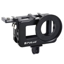 PULUZ PU331B Housing Cage Protective Case Frame Shell with Cold Shoe Mount for DJI OSMO Action Sports Camera
