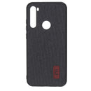 Bakeey Luxury Fabric Splice Soft Silicone Edge Shockproof Protective Case For Xiaomi Redmi Note 8T