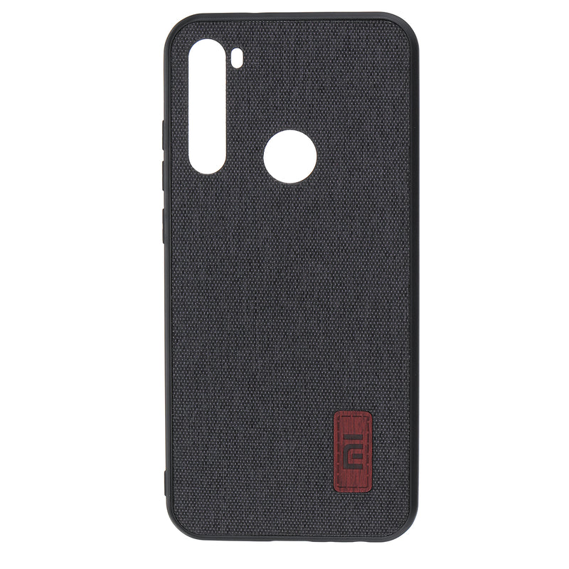 Bakeey Luxury Fabric Splice Soft Silicone Edge Shockproof Protective Case For Xiaomi Redmi Note 8T