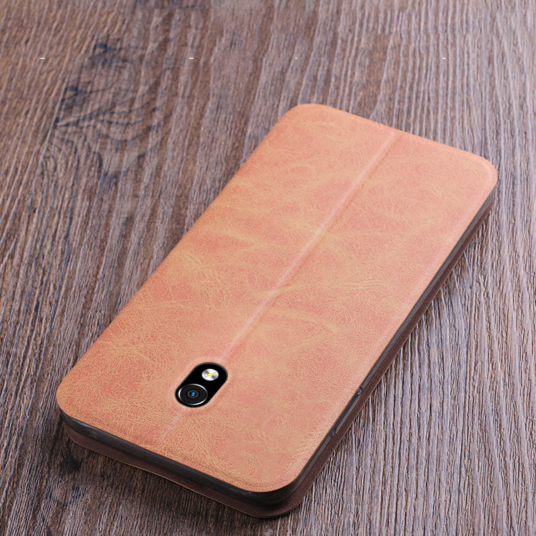 For Xiaomi Redmi 8A Case MOFI Luxury Shockproof Flip with Stand Card Slot Full Body PU Leather Protective Case