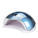 4 Speed Automatic Nail Dryer Machine 24 UV/LED Dual Light Beads Gel Curing Polishing Timing Lamp