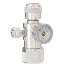 CO2 Moss Plant Fish Aquarium Single Pressure Gauge Regulator Manometer Equipment