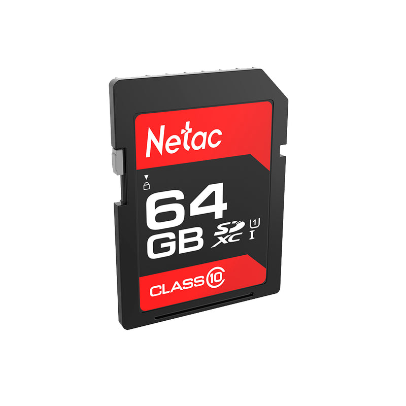 Netac P600 UHS-I U1 Class 10 80MB/s SD Card Memory Card 32GB 64GB 128GB
