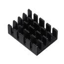 30Pcs 19x14x7mm Heat Sink Chip Special Radiator Aluminum Heat Conduction
