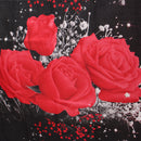 Bedding Set luxury 3D Rose Cotton Bedding Sets Bed Sheet Duvet Cover Pillowcase Cover Set King Twin Queen Size Bedspread