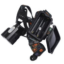 XANES 2712-2 1000 Lumens T6+2XPE Led Bicycle  Headlight 180  Rotation Outdoor Sports HeadLamp