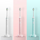 Gevilan Ultrasonic Iontophoresis Smart Electric Toothbrush 3 Modes Rechargeable IPX7 Waterproof Vibration Tooth Whitening Cleaning Oral Cleaner