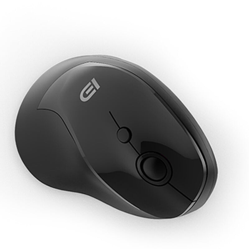 FD i887 Wireless Vertical Mouse 6 Buttons Adjustable 1600DPI Optical Ergonomic Right Hand Gaming Mouse for Win2000 / WinNT4.0 / WinXP / Win.NET / Win7 / 8 / 10 Mac X10.8