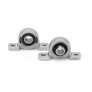 Machifit 15pcs 600mm Optical Axis Guide Bearing Housings Linear Rail Shaft Support Set