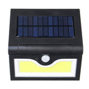 54LED COB Solar Light Outdoor PIR Motion Sensor Wall Lamp
