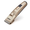 JINDING LED Display Rechargeable Hair Clipper Trimmer Beard Shaver Washable  Ceramic Blade Men Child