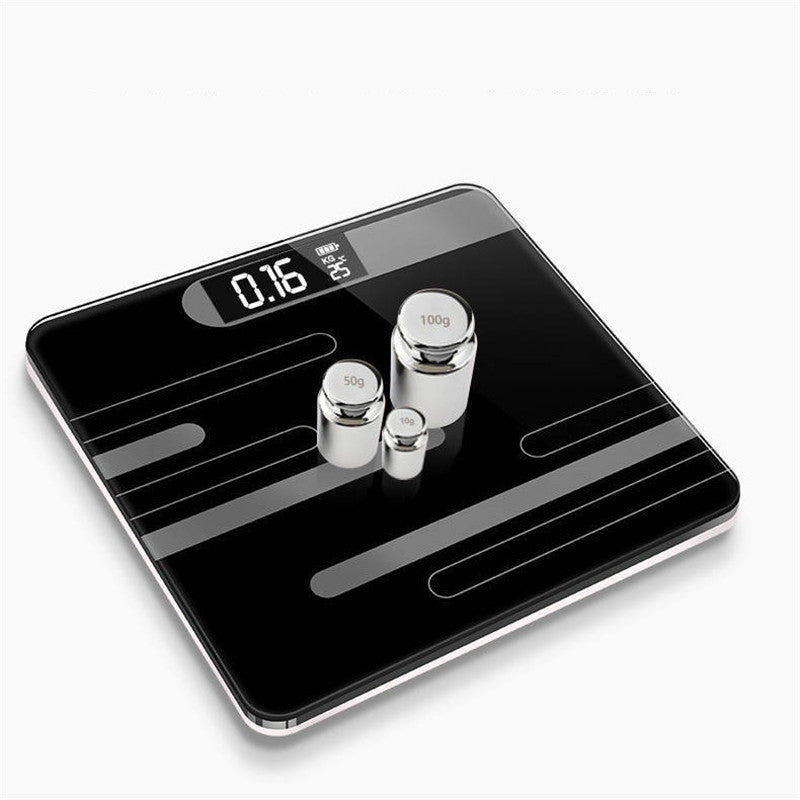 Bathroom Floor Scales LCD Display Body Scale Glass Smart Electronic Scales Digital Weight Balance Bariatric