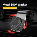 USLION Magnetic Air Vent Car Phone Holder Car Mount 360 Degree Rotation for 3.5-7.0 Inch Smart Phone for iPhone 11 Pro Max Xiaomi Redmi Note 8