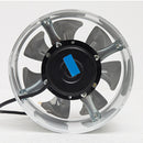 6Inch Inline Duct Fan Booster Exhaust Blower Air Cooling Vent Metal Blades