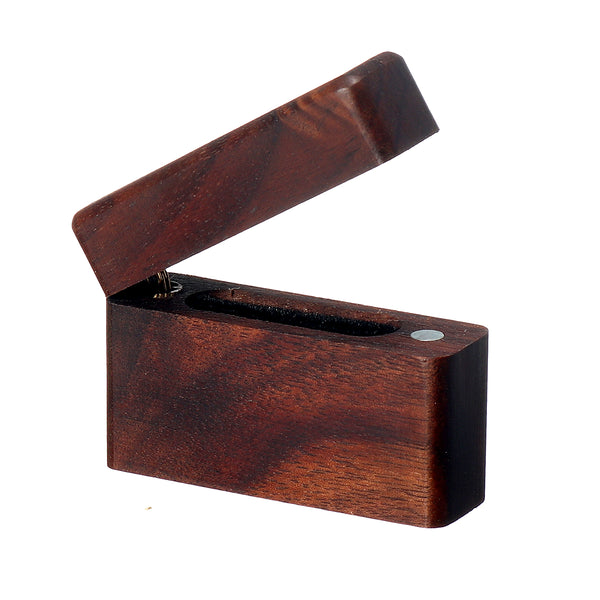 Wooden Ring Bearer Box Gift Vintage Wedding Storage Jewelry Holder Container