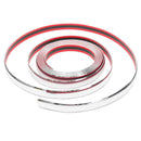 20ft 30mm Sliver Self Adhesive Car Edge Styling Car Moulding Trim Strip Crash Guard Protector