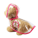 Pet Dog Puppy Hooded Rain Coat Waterproof Jacket Rainwear Hood Reflective Cloth Raincoat