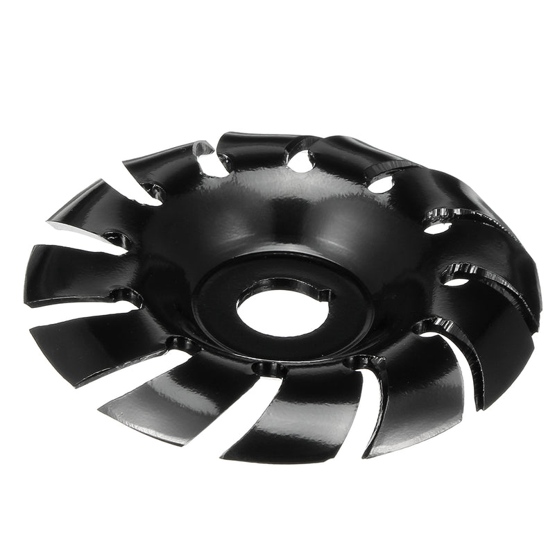 90mm Wood Carving Disc 12T Woodworking Root Milling Cutter for 16mm Aperture Angle Grinder