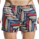 Fashion Hawaiian Printing Quick Dry Breathable Sports Board Shorts for Men